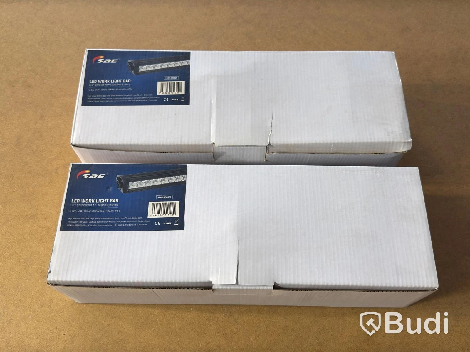 2 LED light bars, SAE, model 1603-300320