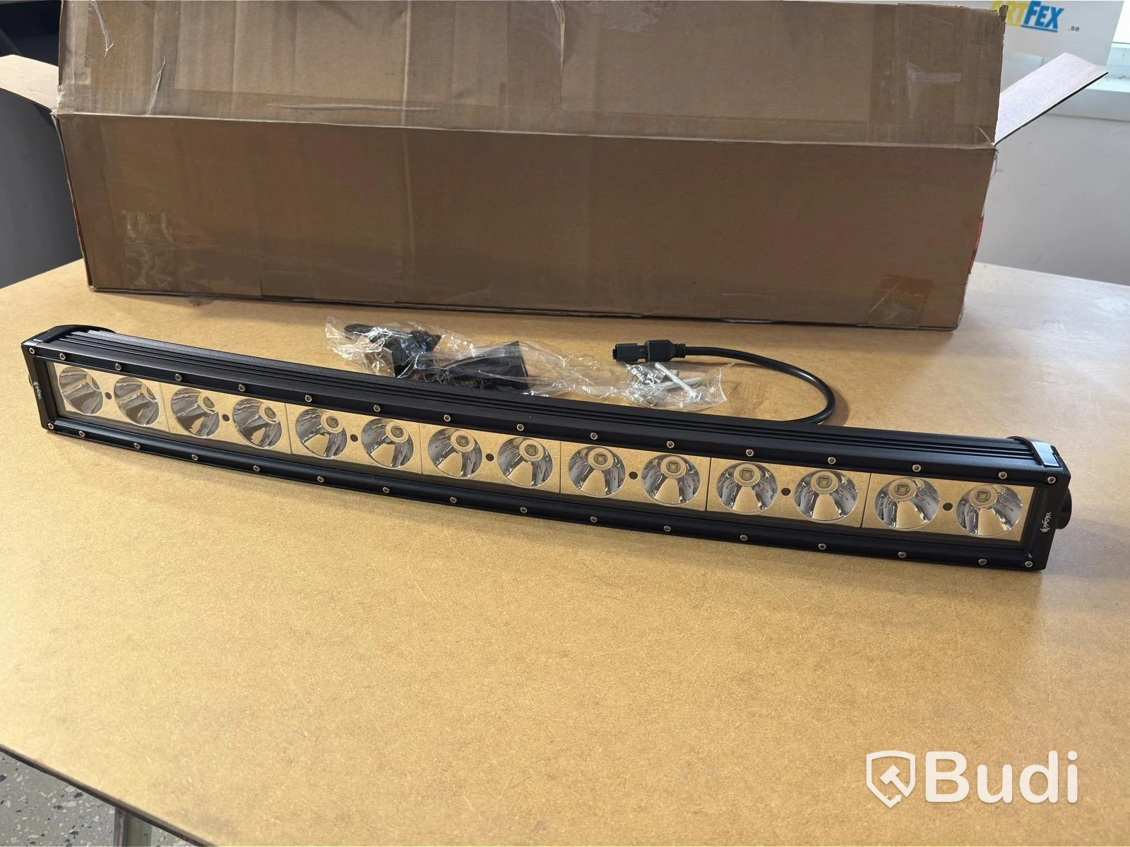 LED light bar, VikLight, black, 76 cm