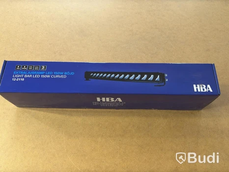 Ljusramp HBA, LED 150 W, böjd, ca 55 cm