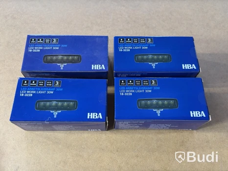 Arbetslampa HBA 18-3228, 30 W, 4 st