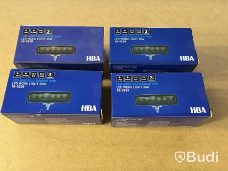 Arbetsljusramp HBA LED Work Light 30W, 4 st