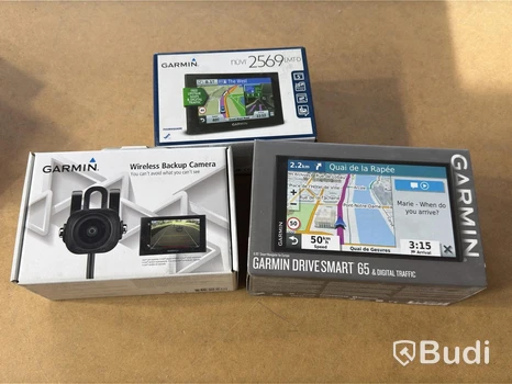 Garmin-paket - 2 st GPS samt backkamera