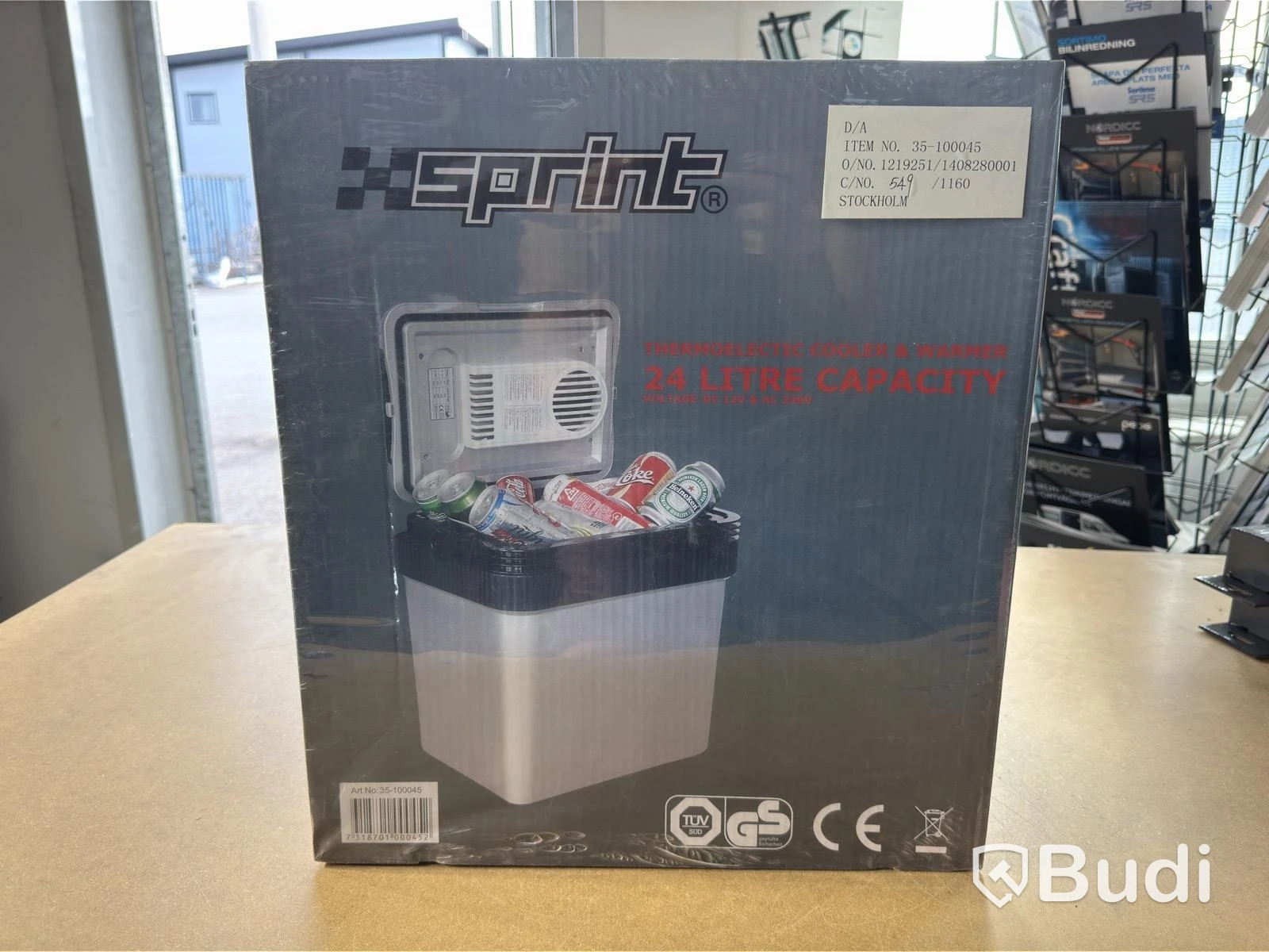 Sprint cool box, 24 liters, 12V/230V