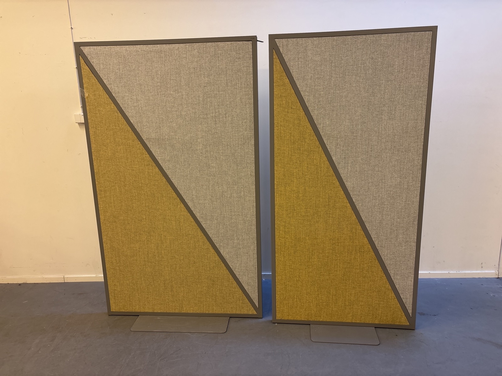 2 st. Skärmvägg Zilenzio, ljudabsorberande