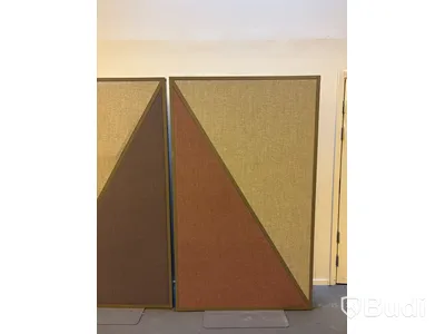 3 st. Skärmvägg Zilenzio, ljudabsorberande