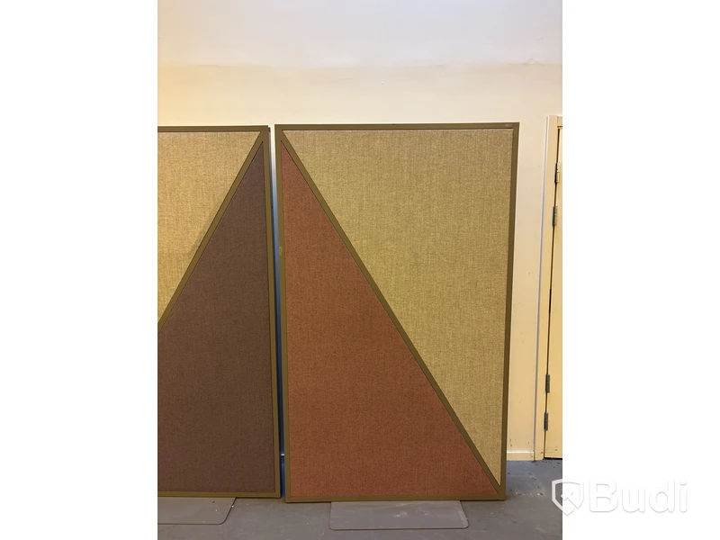 3 st. Skärmvägg Zilenzio, ljudabsorberande