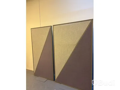3 st. Skärmvägg Zilenzio, ljudabsorberande
