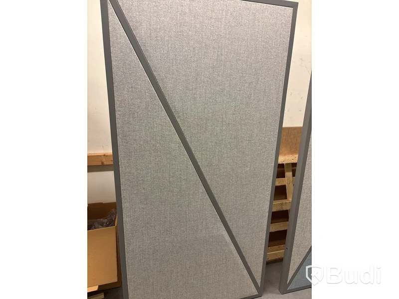 3 st. Skärmvägg Zilenzio, ljudabsorberande