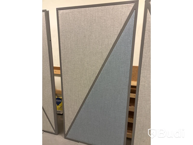 3 st. Skärmvägg Zilenzio, ljudabsorberande