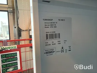 Torkskåp Cylinda TS 190 H