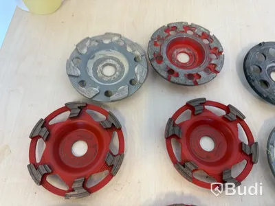 13 st slipskålar 125 mm