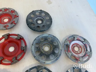 13 st slipskålar 125 mm