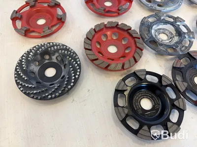 13 st slipskålar 125 mm