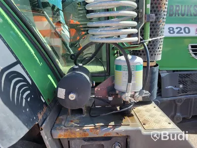 Traktor Fendt 820 Vario TMS med dubbelmontage - 2009