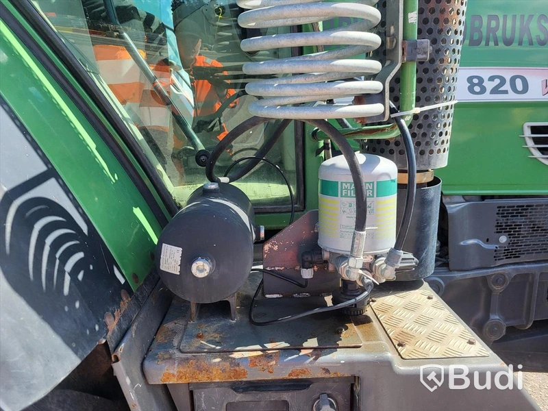 Traktor Fendt 820 Vario TMS med dubbelmontage - 2009