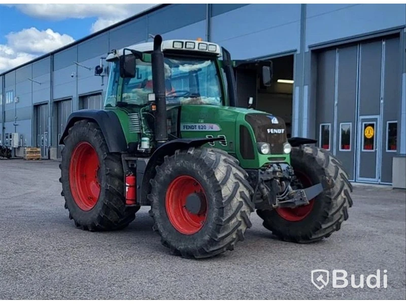 Traktor Fendt 820 Vario TMS med dubbelmontage - 2009