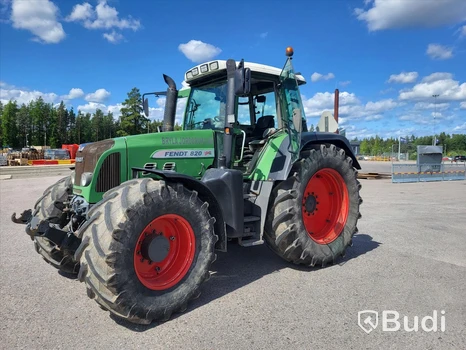 Traktor Fendt 820 Vario TMS med dubbelmontage - 2009