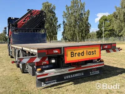 Site Cabin Truck Scania R500 12.7 8x2-6 -2018 | Palfinger 135