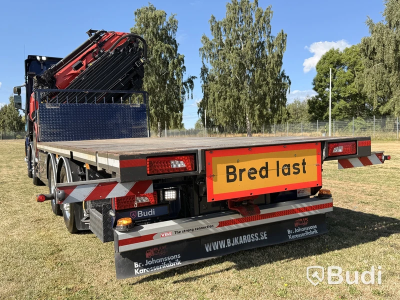 Site Cabin Truck Scania R500 12.7 8x2-6 -2018 | Palfinger 135