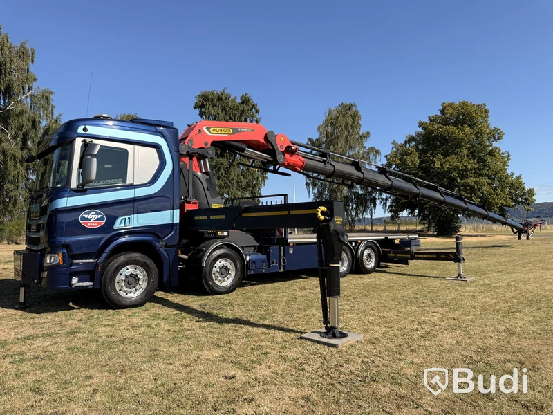 Site Cabin Truck Scania R500 12.7 8x2-6 -2018 | Palfinger 135
