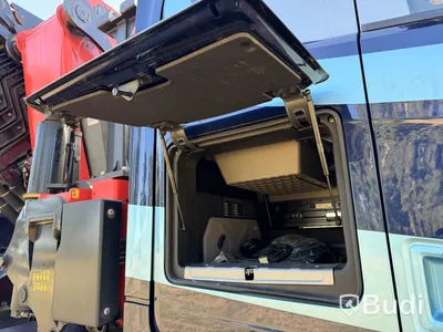 Site Cabin Truck Scania R500 12.7 8x2-6 -2018 | Palfinger 135