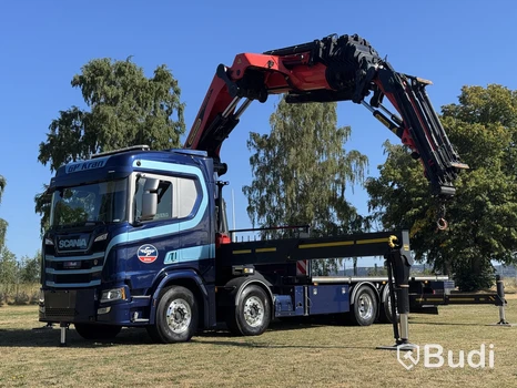 Bodbil Scania R500 12.7 8x2-6 -2018 | Palfinger 135