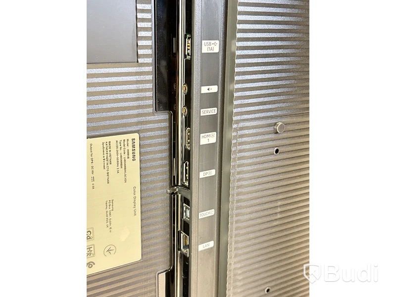 Skärm Samsung Flip, WM85B 85 tum touchskärm inkl. TV-ställ på hjul