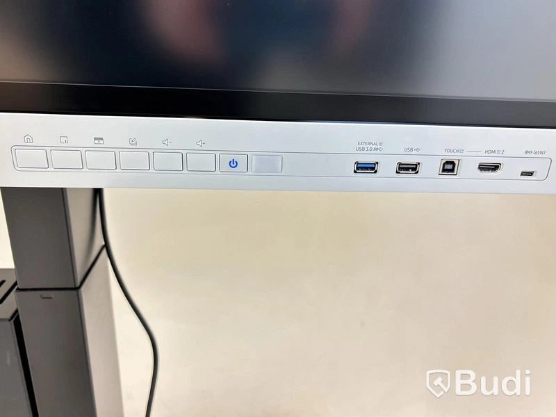 Skärm Samsung Flip, WM85B 85 tum touchskärm inkl. TV-ställ på hjul