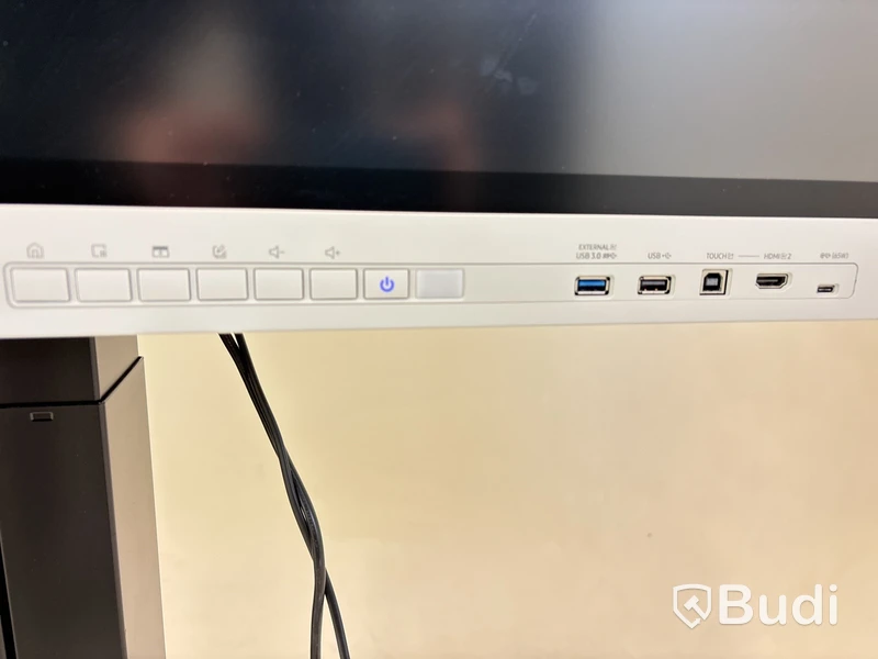 Skärm Samsung Flip, WM85B 85 tum touchskärm inkl. TV-ställ på hjul