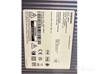Skärm Samsung Flip, WM85B 85 tum touchskärm inkl. TV-ställ på hjul