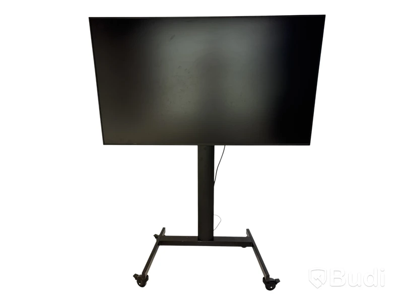 TV-skärm Samsung, QM65R-B, 65 tum 4k inkl. TV-ställ på hjul