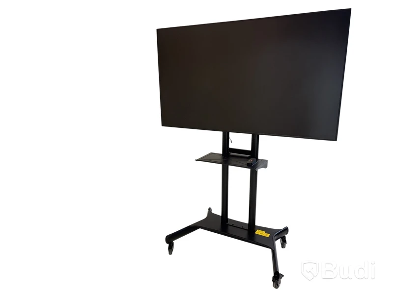 TV-skärm Samsung, QB65R, 65 tum 4K inkl. TV-ställ på hjul