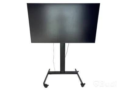 TV-skärm Samsung, QM65R-B, 65 tum 4K inkl. TV-ställ på hjul
