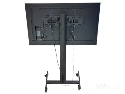 TV-skärm Samsung, QM65R-B, 65 tum 4K inkl. TV-ställ på hjul