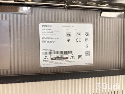 TV-skärm Samsung, QM65R-B, 65 tum 4K inkl. TV-ställ på hjul