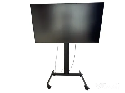 TV-skärm Samsung, QM65R-B, 65 tum 4K inkl. TV-ställ på hjul