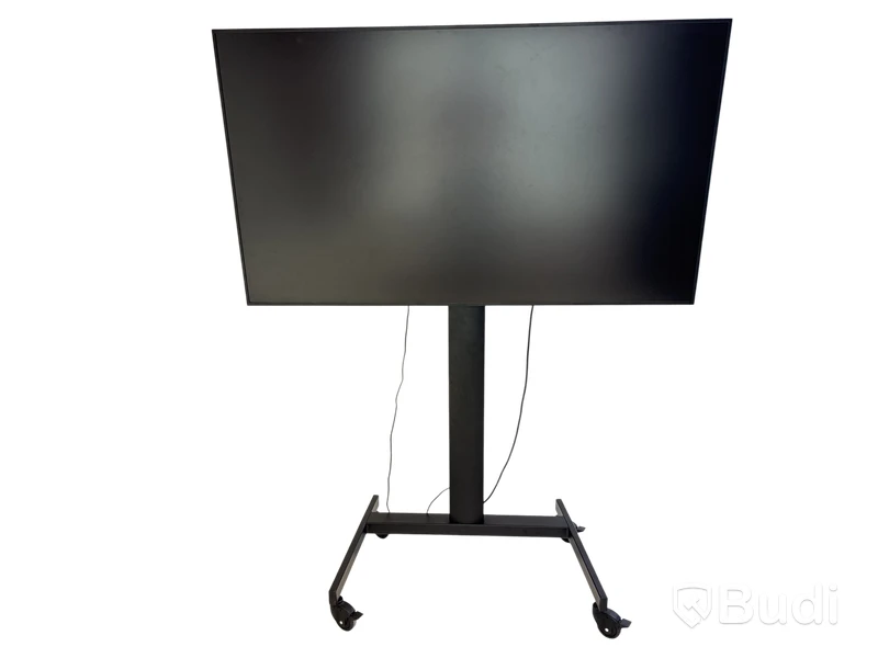 TV-skärm Samsung, QM65R-B, 65 tum 4K inkl. TV-ställ på hjul