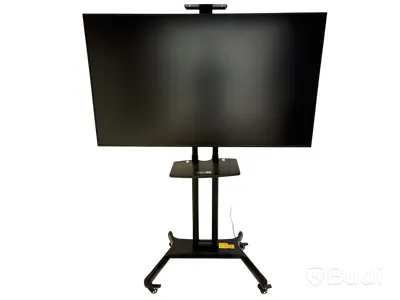 TV-skärm Samsung, QM65R-B, 65 tum 4K inkl. TV-ställ på hjul