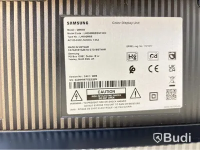 TV-skärm Samsung QM65B, 65 tum.