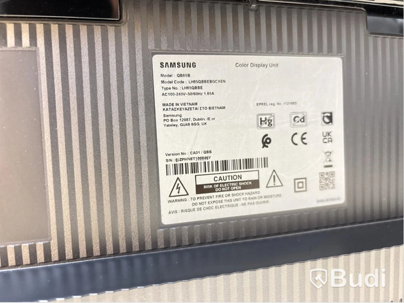 TV-skärm Samsung QB65B, 65 tum