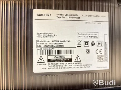 TV-skärm Samsung UE55NU6035K, 55 tum
