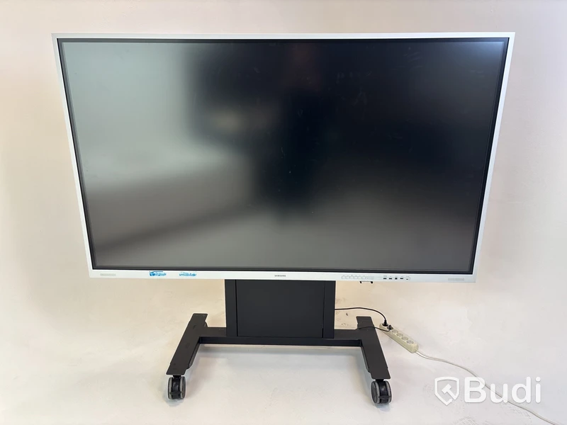 Skärm Samsung Flip, WM85B 85 tum touchskärm inkl. TV-ställ på hjul