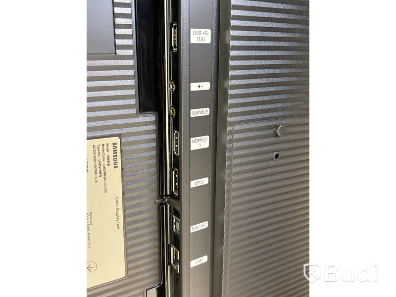 Skärm Samsung Flip, WM85B 85 tum touchskärm inkl. TV-ställ på hjul