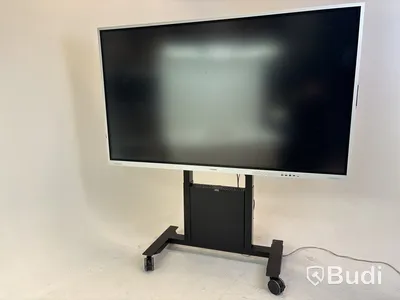 Skärm Samsung Flip, WM85B 85 tum touchskärm inkl. TV-ställ på hjul