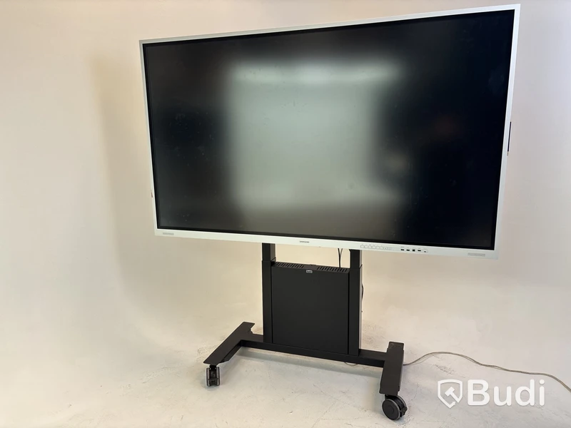 Skärm Samsung Flip, WM85B 85 tum touchskärm inkl. TV-ställ på hjul