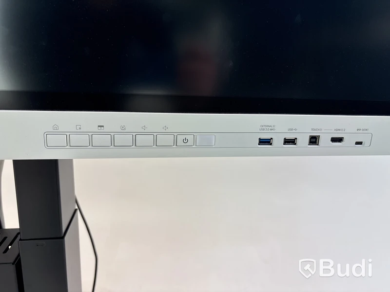 Skärm Samsung Flip, WM85B 85 tum touchskärm inkl. TV-ställ på hjul