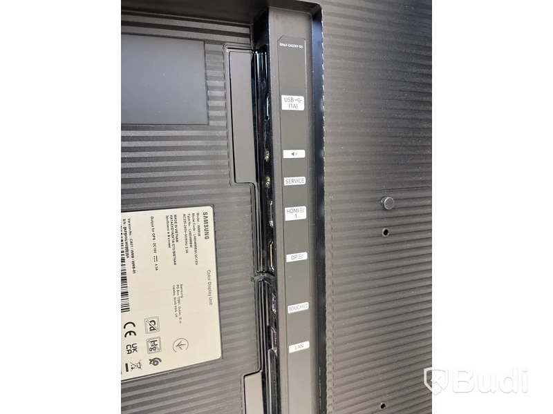 Skärm Samsung Flip, WM85B 85 tum touchskärm inkl. TV-ställ på hjul