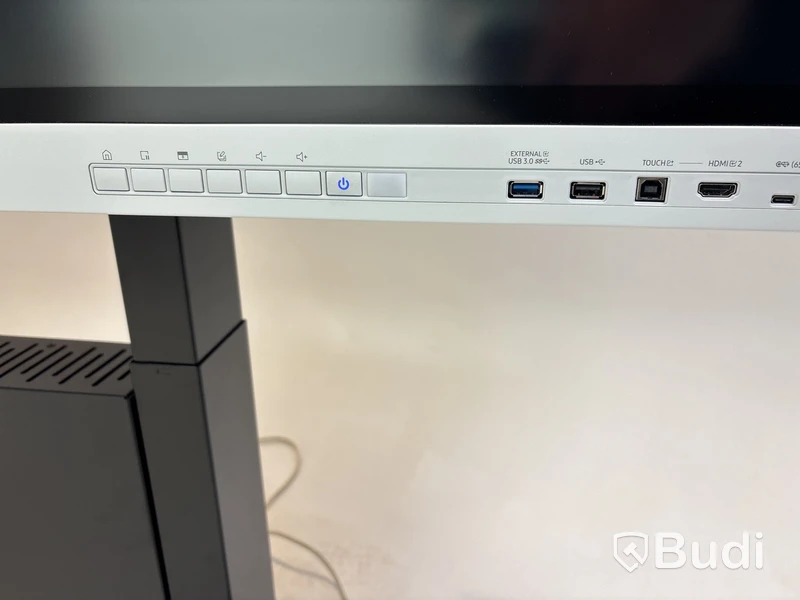 Skärm Samsung Flip WM85B 85 tum touchskärm inkl. TV-ställ på hjul