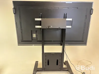 Skärm Samsung Flip WM85B 85 tum touchskärm inkl. TV-ställ på hjul