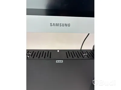 Skärm Samsung Flip WM85B 85 tum touchskärm inkl. TV-ställ på hjul